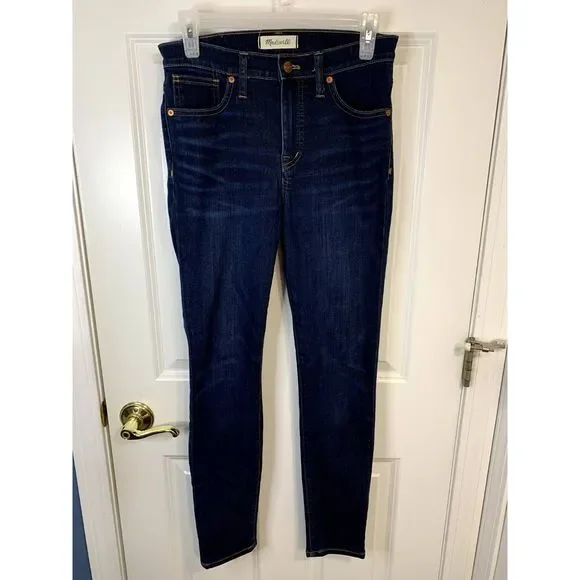 Madewell 9" Midrise Skinny Jeans Size 26 - Picture 1 of 8